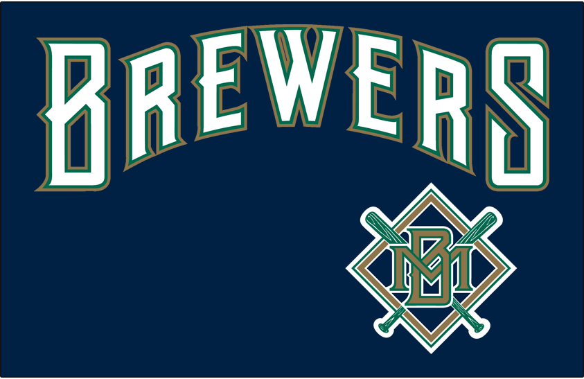 Milwaukee Brewers 1994-1996 Jersey Logo iron on paper